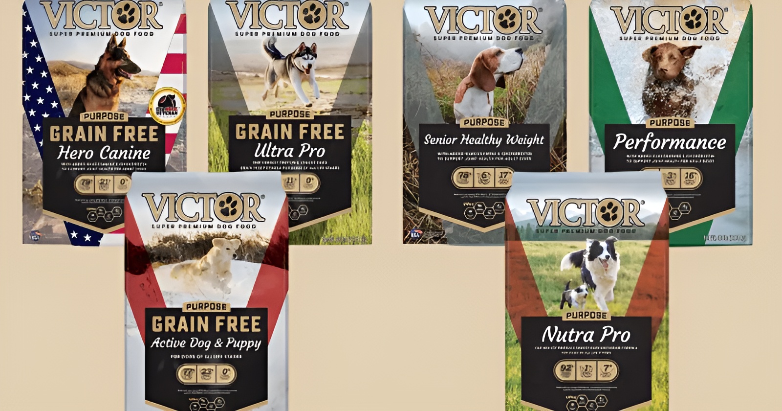 victor puppy food