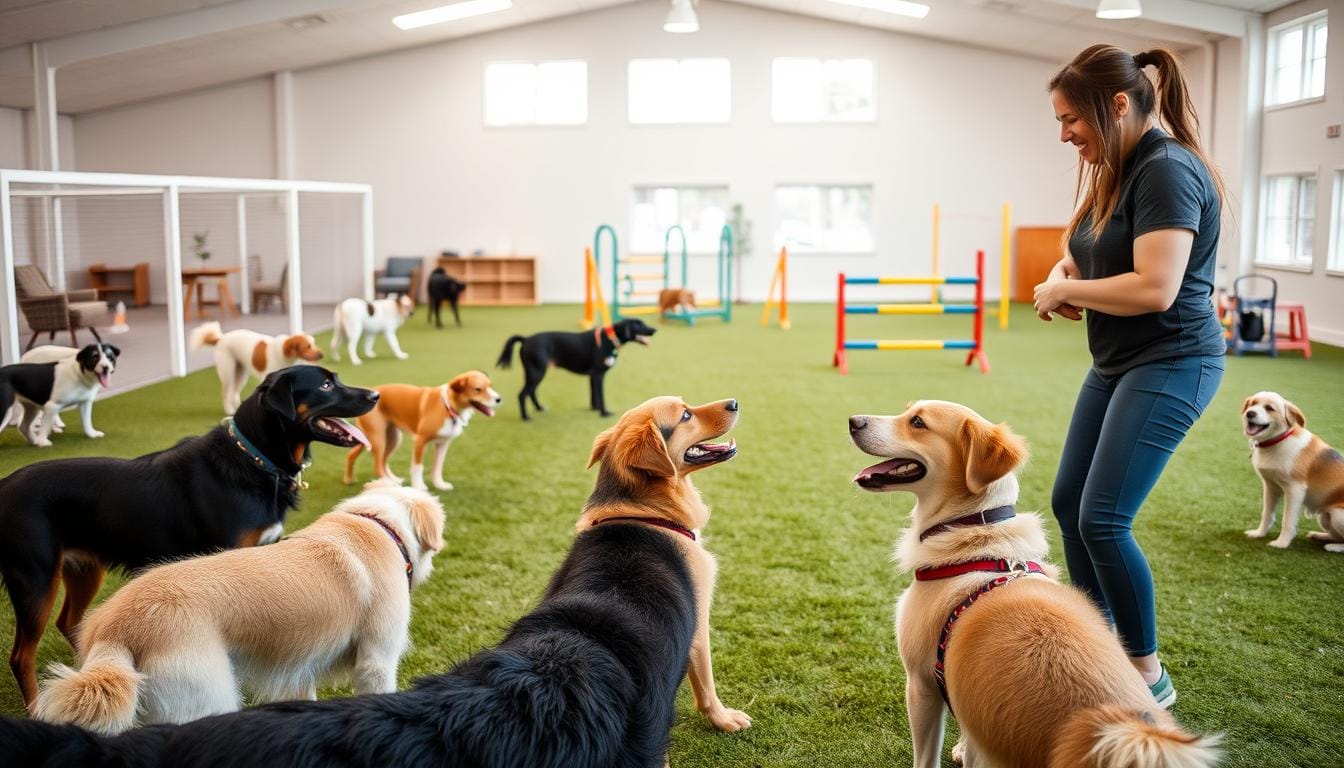 dog boarding and training