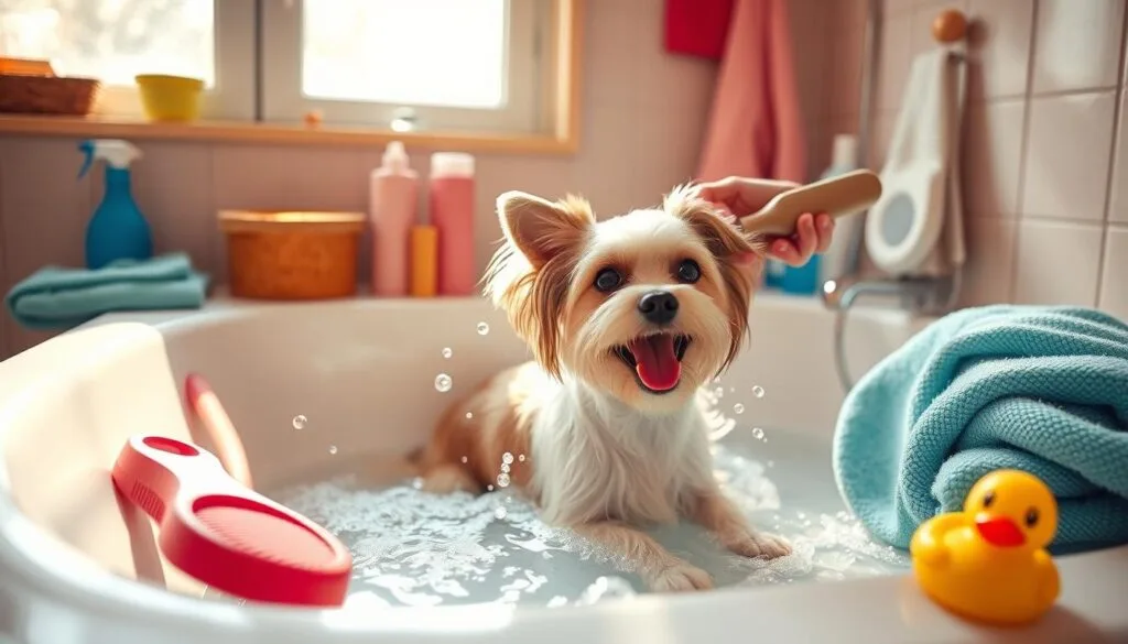 dog grooming at home