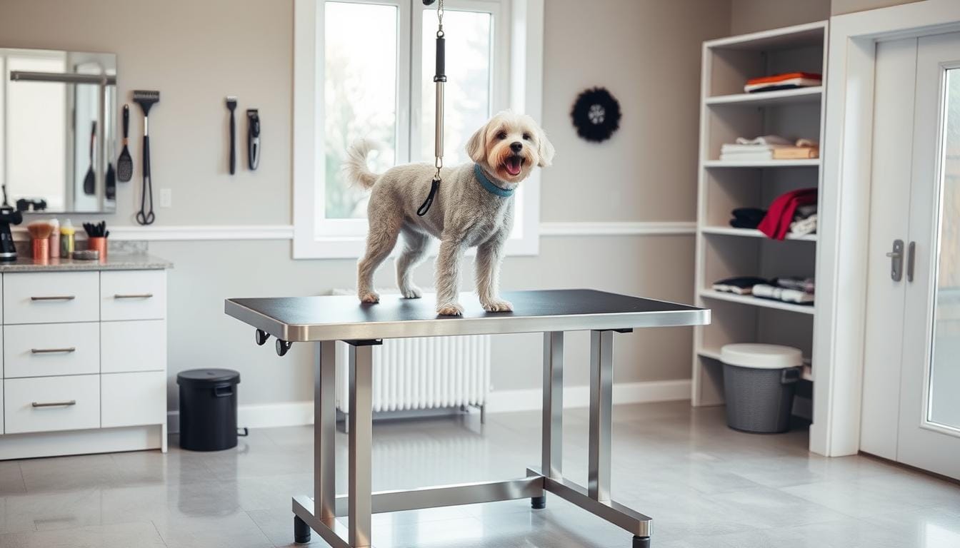 dog grooming table