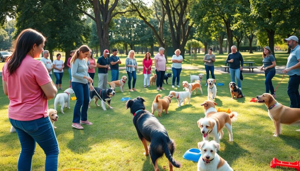 dog training group classes