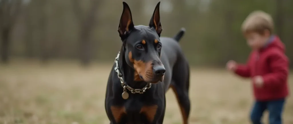 Doberman Pinscher dog breed