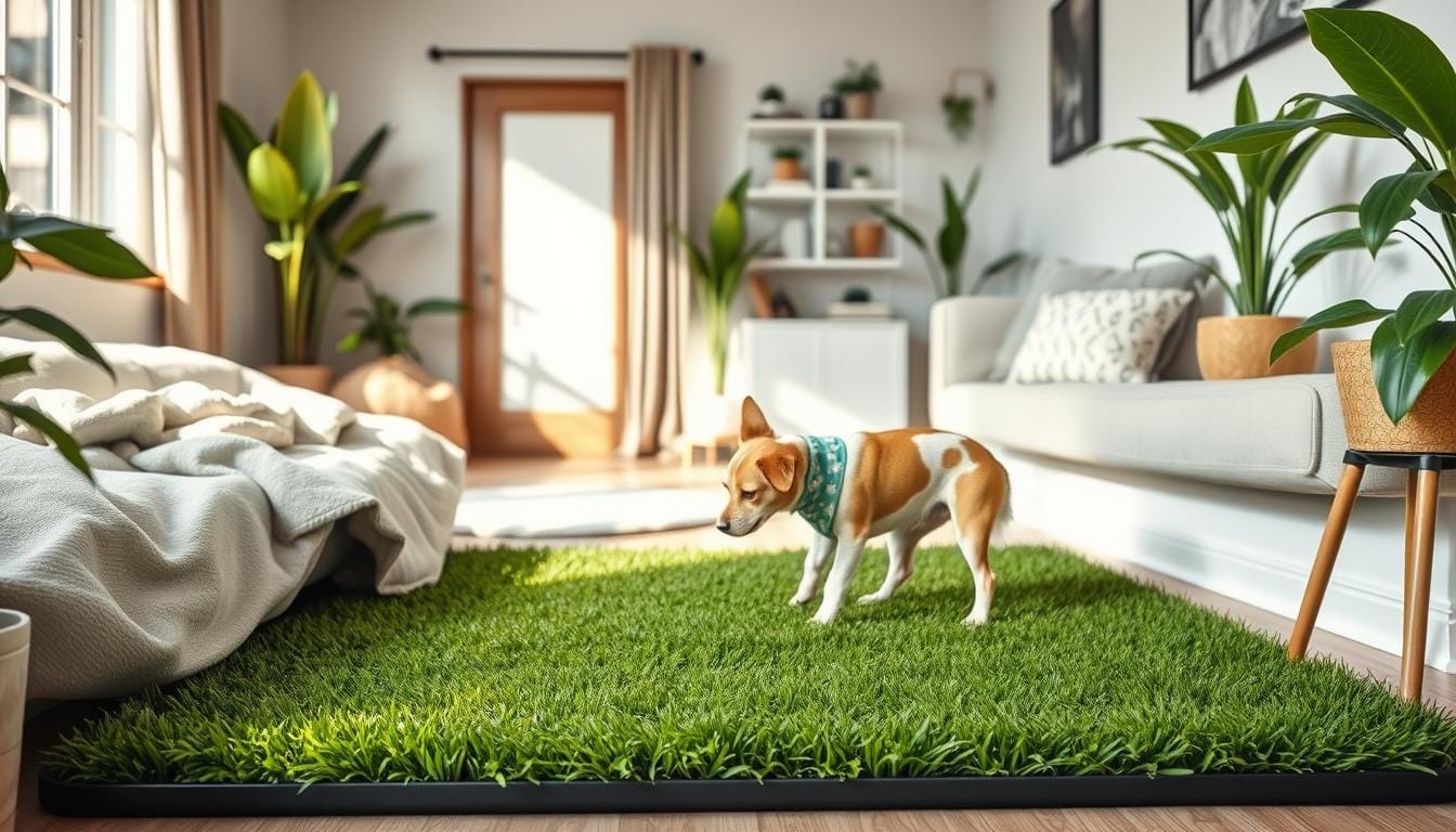 dog grass pad