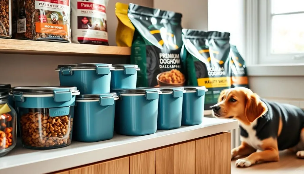 dog food storage