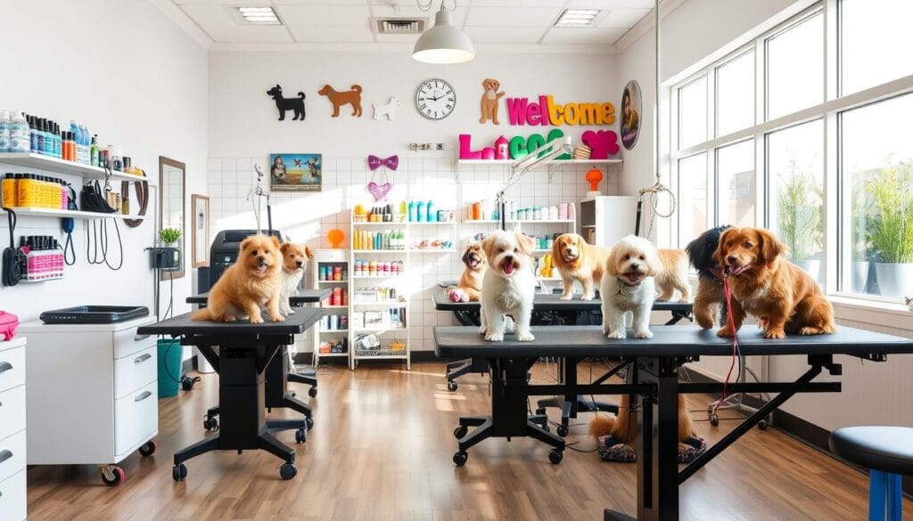 dog grooming services