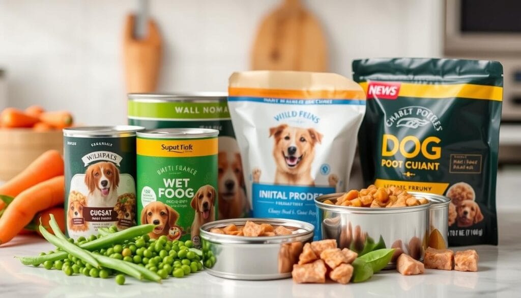 wet dog food